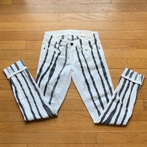 Blank NYC striped jeans